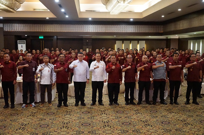 Lapas Labuhanruku Ikuti Penutupan Bimtek SPPN