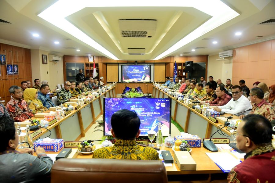 Bupati Madina Hadiri RUPS LB Bank Sumut