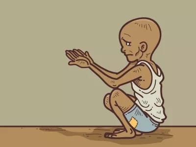 Bocah Panyabungan Gizi Buruk