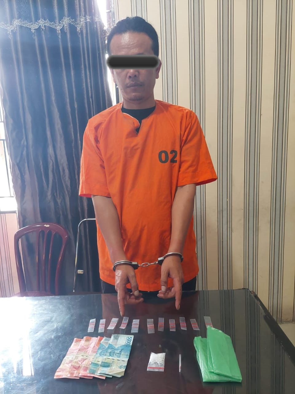 Polres Karo Berhasil Amankan Diduga Pengedar Narkoba
