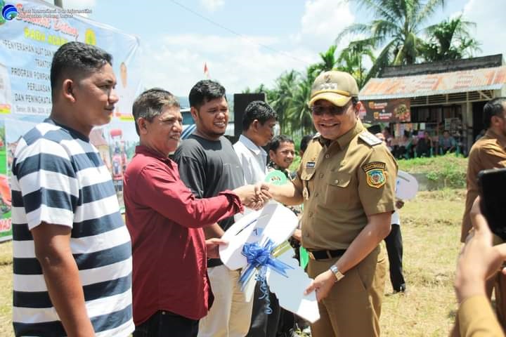 Edy Junaedi Dorong Perluasan Dan Peningkatan Produksi Padi Di Palas
