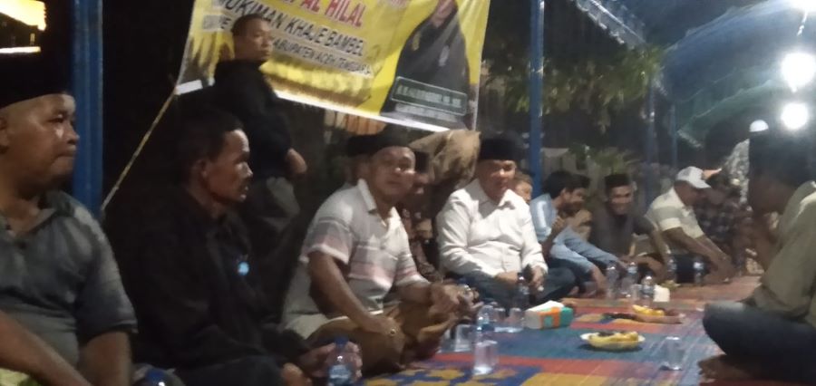 Salim Fakhry Gencar Ke Desa-desa Minta Dukungan Masyarakat Agara