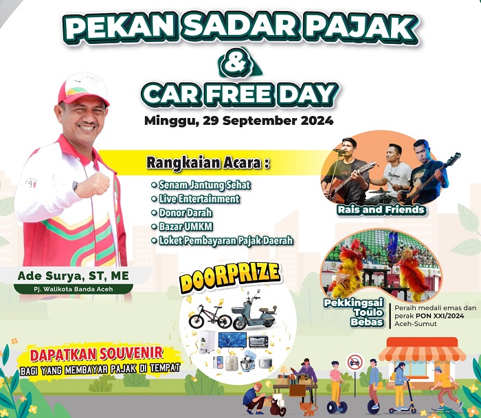 Pemko Gelar Pekan Sadar Pajak Di CFD