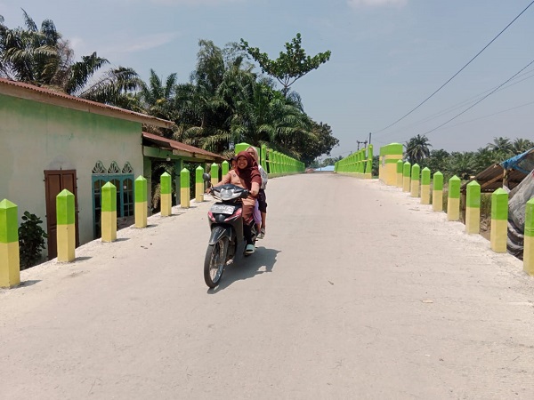Rampung, Jembatan Antardesa Tingkatkan Perekonomian