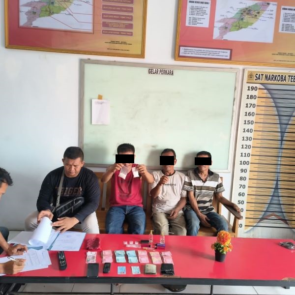 3 Bandar Narkoba Dengan 57 Gram Sabu Ditangkap Di Payapasir