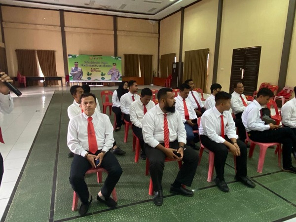 Polres Aceh Utara Gelar Pelatihan Fungsi Teknis Persiapan Pemilu 2024