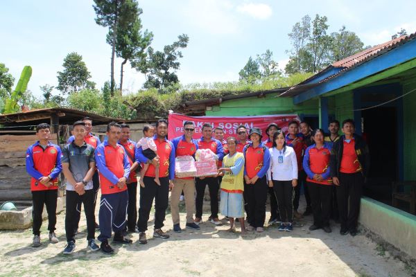 Rutan Tarutung Dan Lapas Siborongborong Gelar Bakti Sosial Pengentasan Stunting