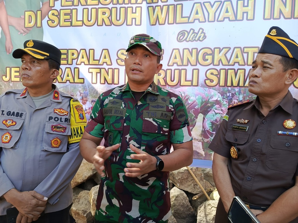 KSAD Resmikan 9 Titik Sumur Bor Dan 3 RTLH Di Samosir