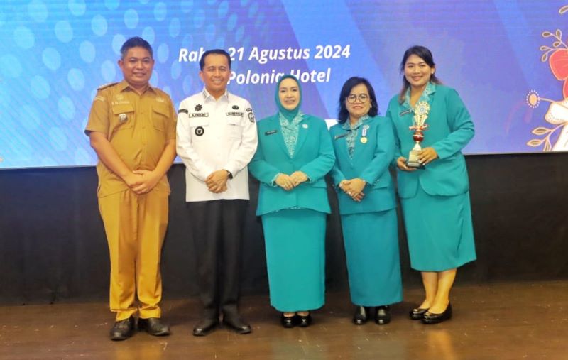 TP PKK Simalungun Banjir Penghargaan Di Lomba HKG PKK Prov. Sumut