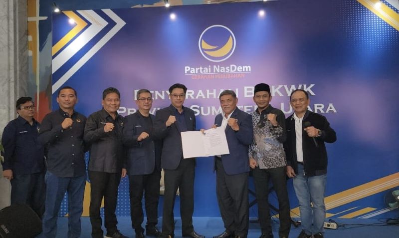 Terima B1-KWK NasDem, Yusuf Siregar: Semoga Masyarakat Cerdas Berpikir Untuk Perubahan