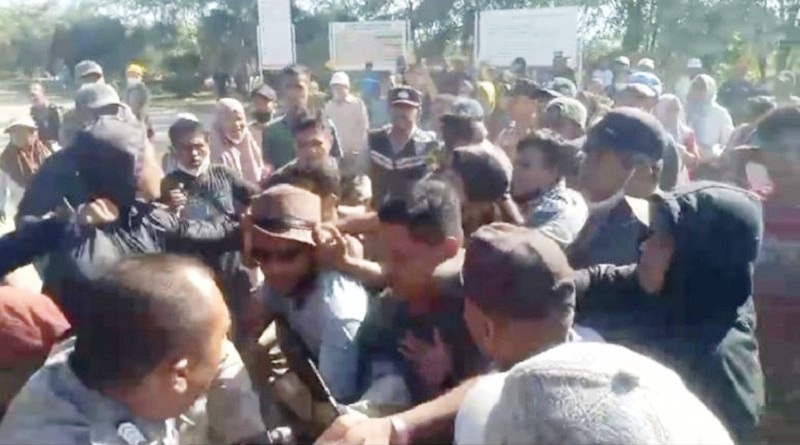 Demo Anggota Rimbo Tuo Dinilai Anarkis, PT TBS Akui Alami Kerugian Besar