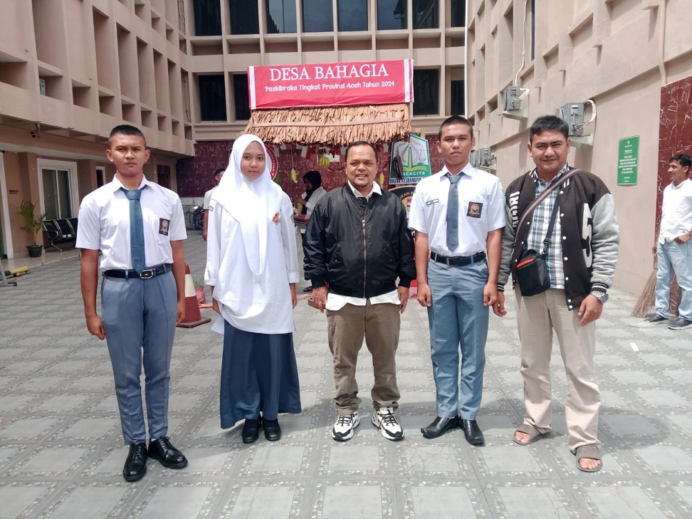 Tiga Siswa Agara Menjadi Paskibraka 2024 Provinsi Aceh