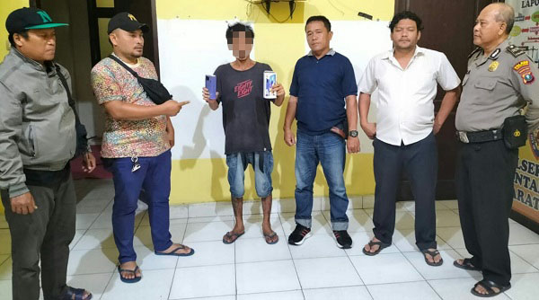Polsek Siantar Barat Ringkus Pelaku Pencurian HP