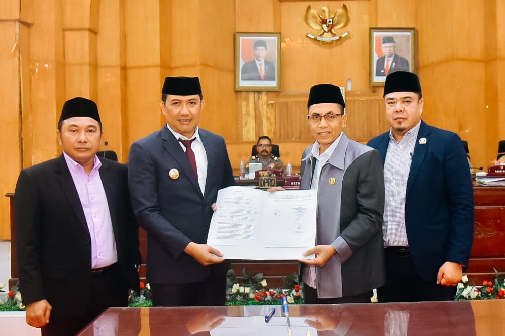 DPRD Batubara Setujui Ranperda APBD 2023