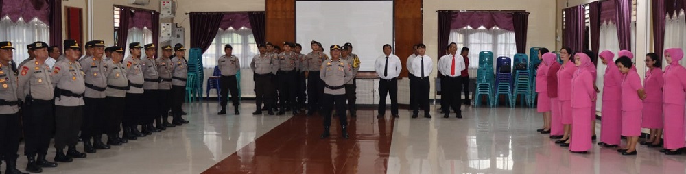 Wakapolres P.Siantar Naik Pangkat Pengabdian