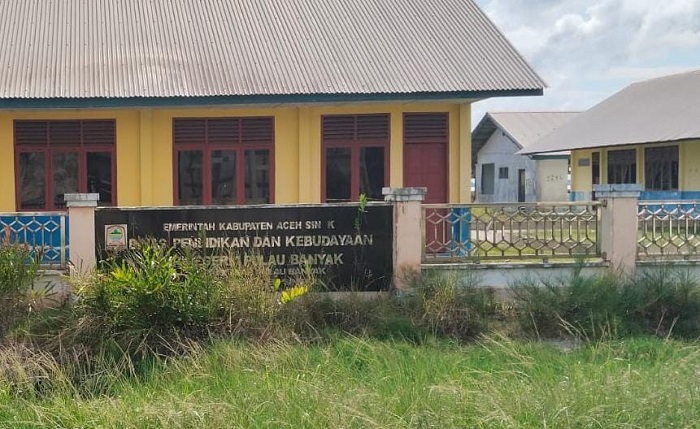 Sisa 69 Hari, Proyek Pembangunan Sekolah Di Pulau Banyak Belum Dikerjakan