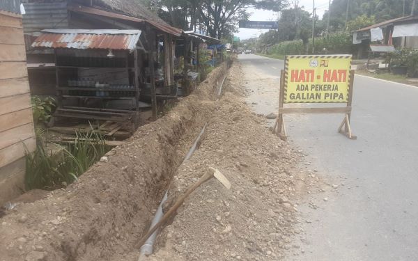 Rekanan Proyek Air Bersih Jangan Rusak Bahu Jalnas