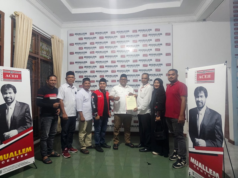 Ketua Mualem Center Aceh Utara: Kami Siap Menangkan Muzakkir Manaf