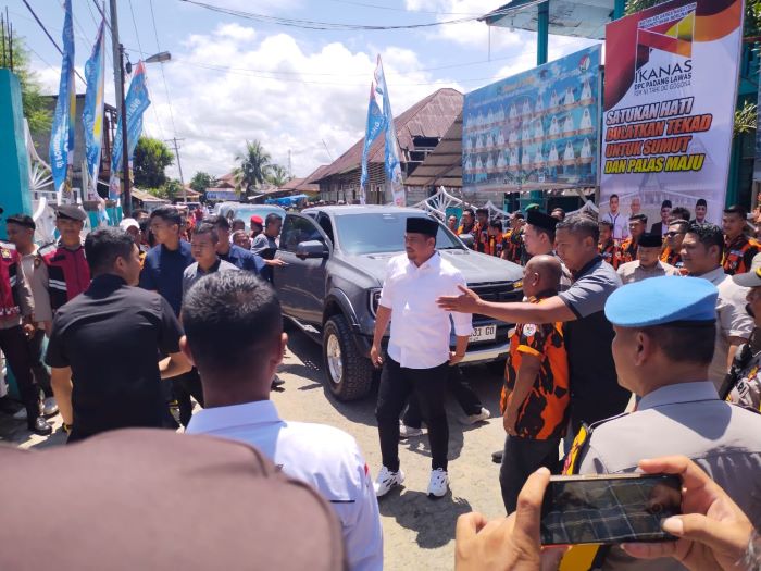 Polres Pastikan Keamanan Kunjungan Politik Bobby Nasution Di Palas