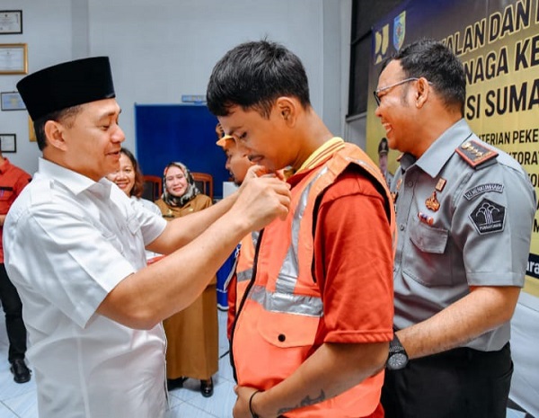 Warga Binaan LP Klas IIA Labuhanruku Dibekali Keterampilan Kerja