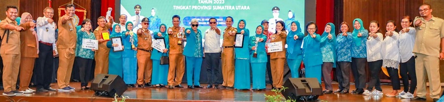 TP PKK P.Siantar Juara Tingkat Provinsi