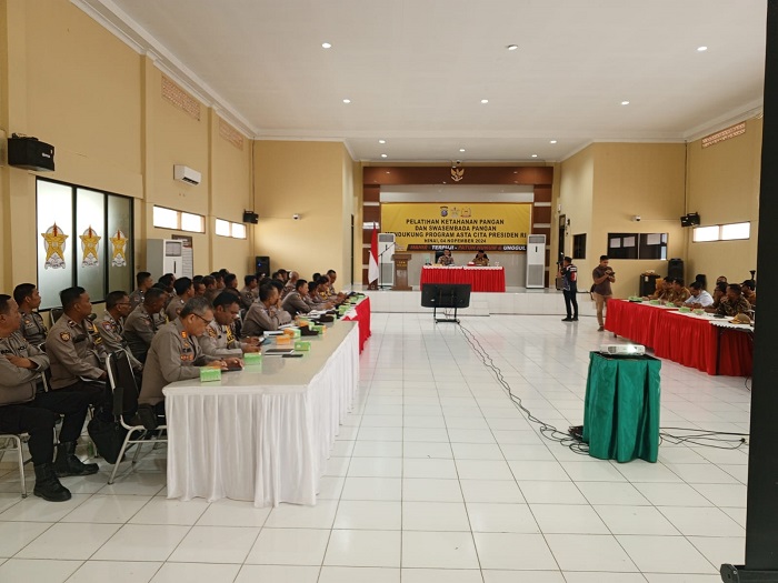 Polres Langkat Gelar Pelatihan Ketahanan Dan Swasembada Pangan Di SPN Polda Sumut