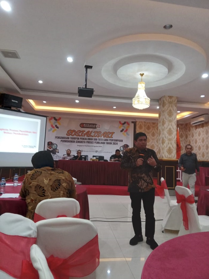 Bawaslu Sosialisasikan Pengawasan Pencalonan Dan Sengketa Pemilihan