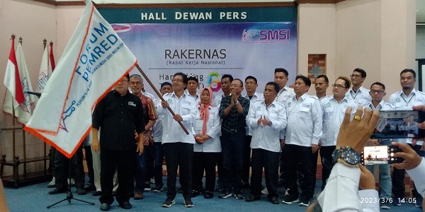 Khairul Muslim Dilantik Jadi Ketua Forum Pemred Media Siber Sumut