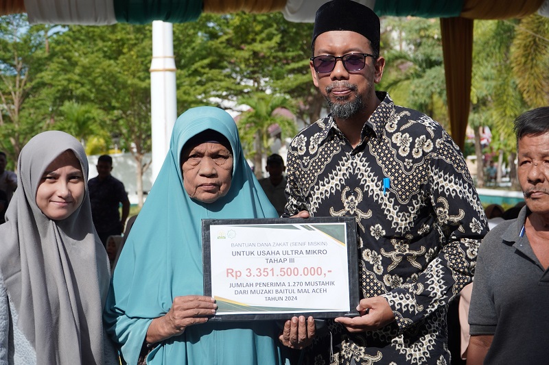 BMA Salurkan Bantuan Ultra Mikro Rp3,35 Miliar Kepada 1.270 Mustahik