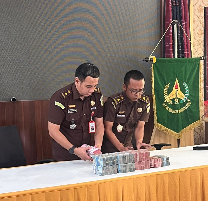 Terdakwa Kasus Korupsi Pembangunan Puskesmas Aek Batu Kembalikan Uang Pengganti Rp581,8 Juta
