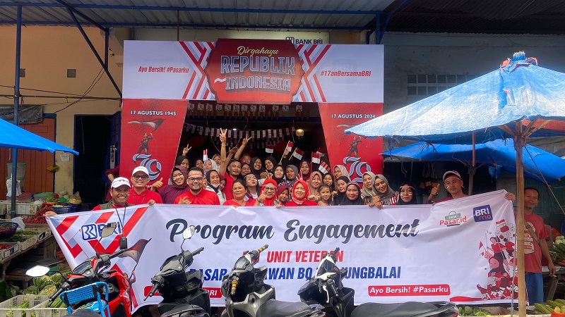 BRI Unit Veteran Tanjungbalai Gencarkan Program Engagement Desa Dan Pasar 2024