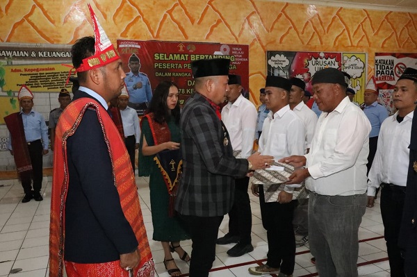 677 WBP Lapas Siborongborong Dan Rutan Tarutung Dapat Remisi Umum