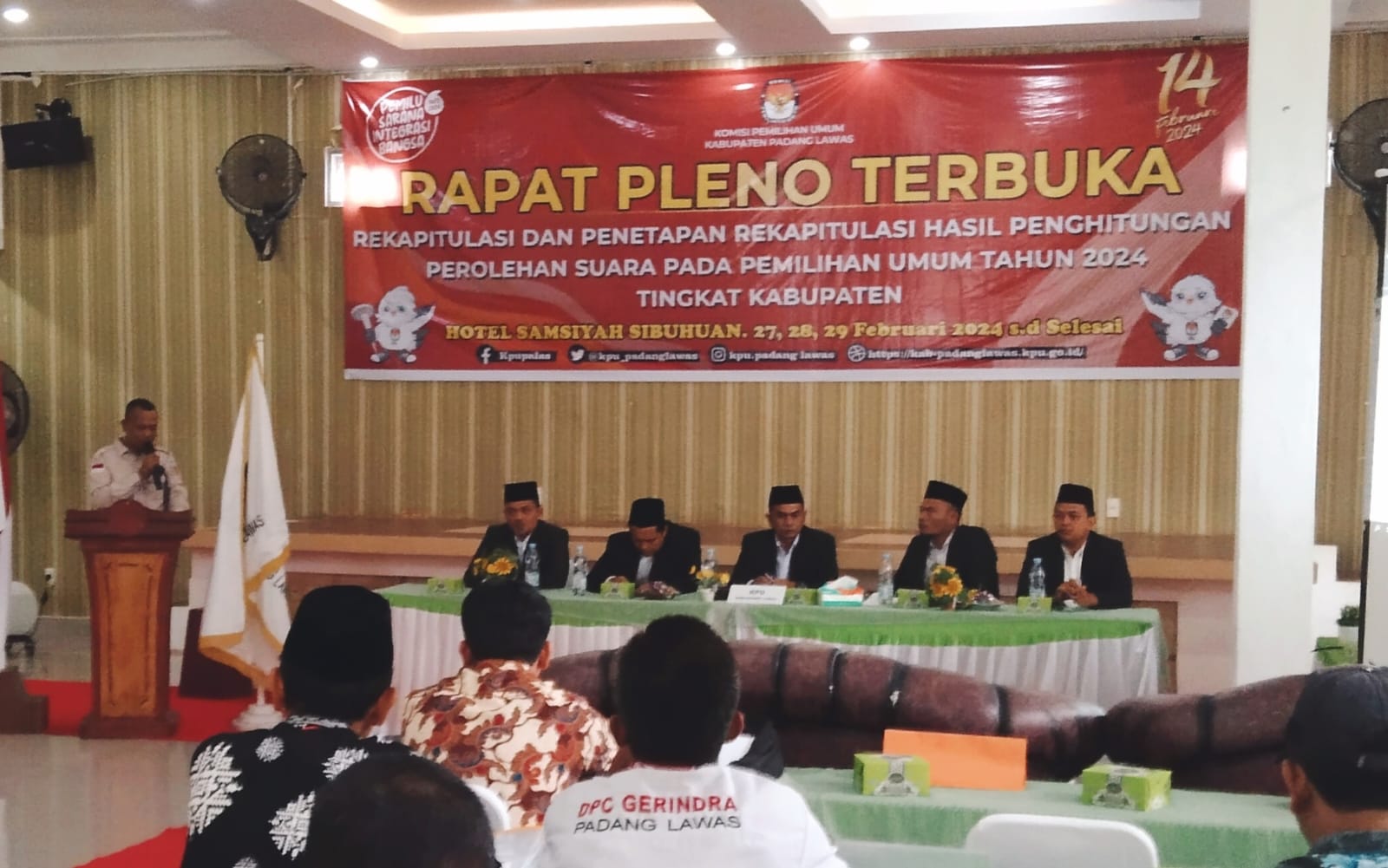 30 Caleg Bakal Duduk Di DPRD Palas