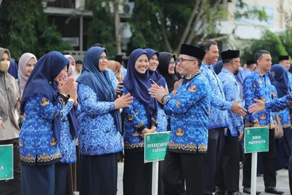 Pj Wali Kota Pimpin Upacara Peringatan 51 Tahun Korpri Di Banda Aceh