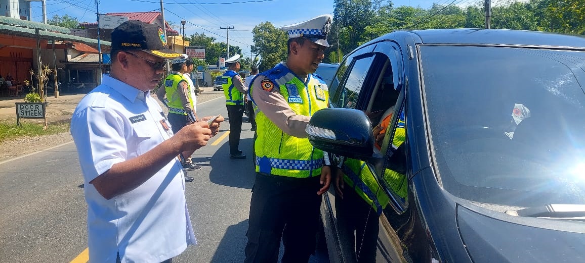 UPT Samsat Panyabungan Tilang 20 Kenderaan