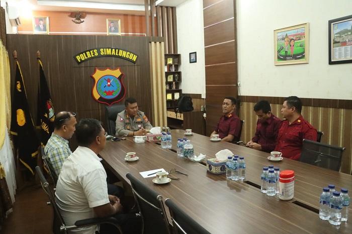 Kapolres Simalungun Terima Kunjungan Kalapas Pematangsiantar