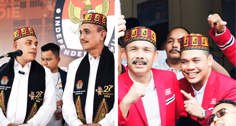 Elektabilitas Bacalon Bupati - Wakil Pidie Partai Aceh Meroket