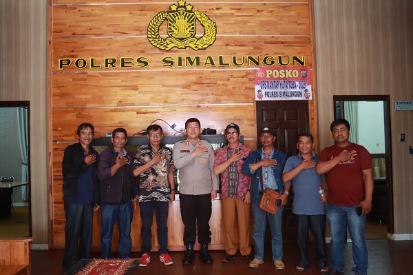 GKPS Tigarunggu Dukung Polres Simalungun Jaga Kamtibmas