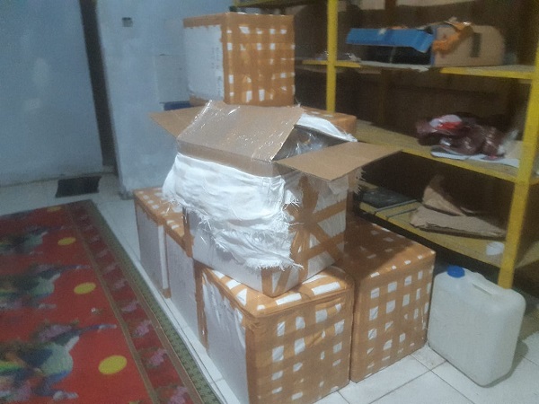 Bea Cukai Langsa Tangkap Barang Ilegal