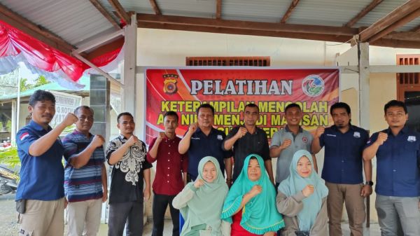 Kapolres Simeulue Canangkan Kampung Bebas Narkoba