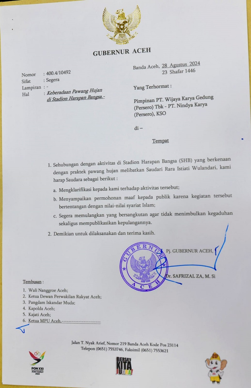 Rara Pawang Hujan Akhirnya Dipulangkan