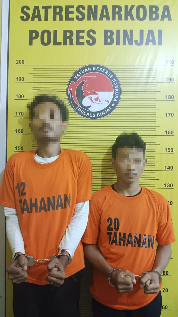 Dua Pengedar Narkoba Diamankan Polisi
