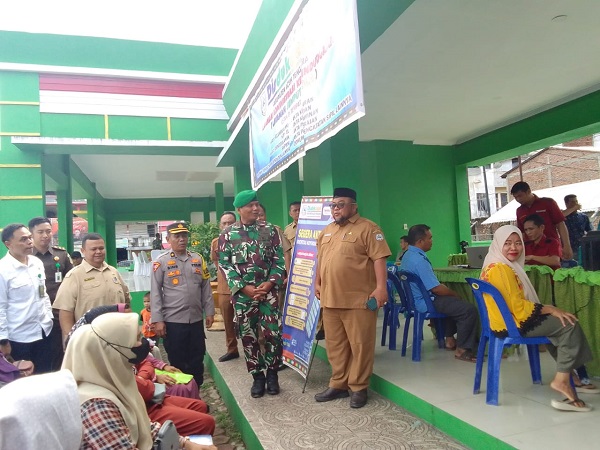 HUT Ke-67 Kodam IM, Kodim 0108/Agara Adakan Pengobatan Massal