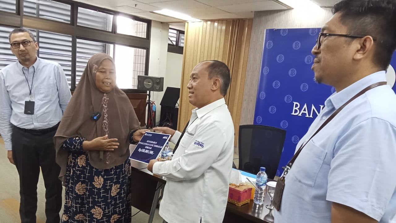 BI Ganti Uang Warga Simalungun Dan Labuhanbatu Yang Terbakar