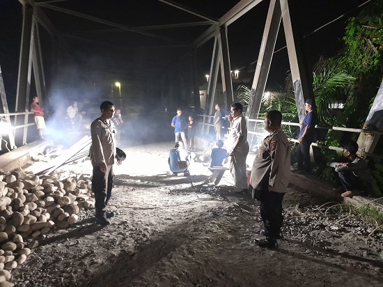 Jembatan Namu Ukur Makan Korban, Pemkab Langkat Lakukan Perbaikan