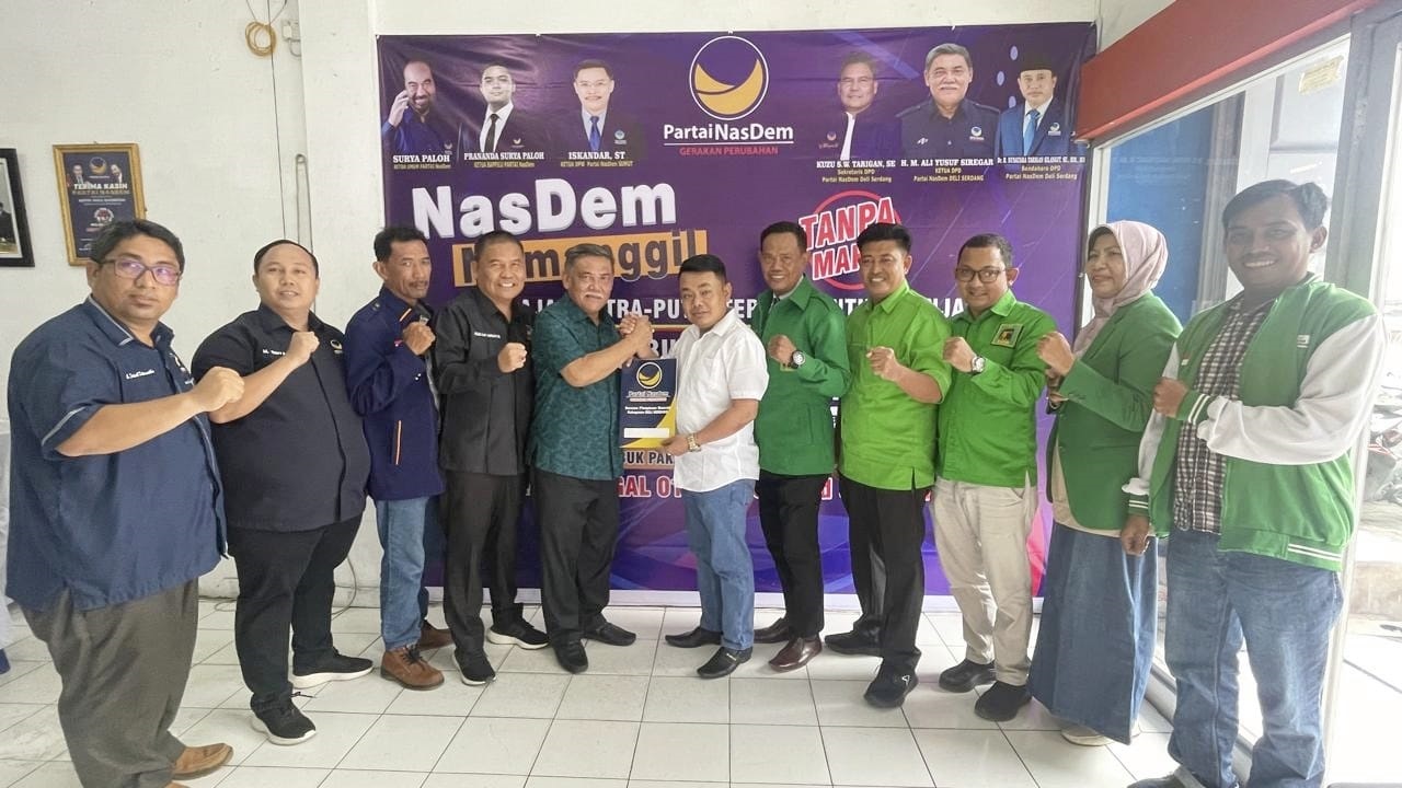 Yusuf Siregar: Alam Mendukung Ketika Misnan Aljawi Datang Ke NasDem
