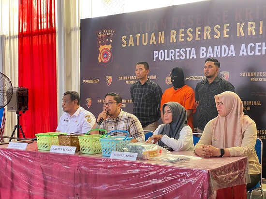 Pria Aceh Besar Ditangkap Satreskrim Polresta Banda Aceh