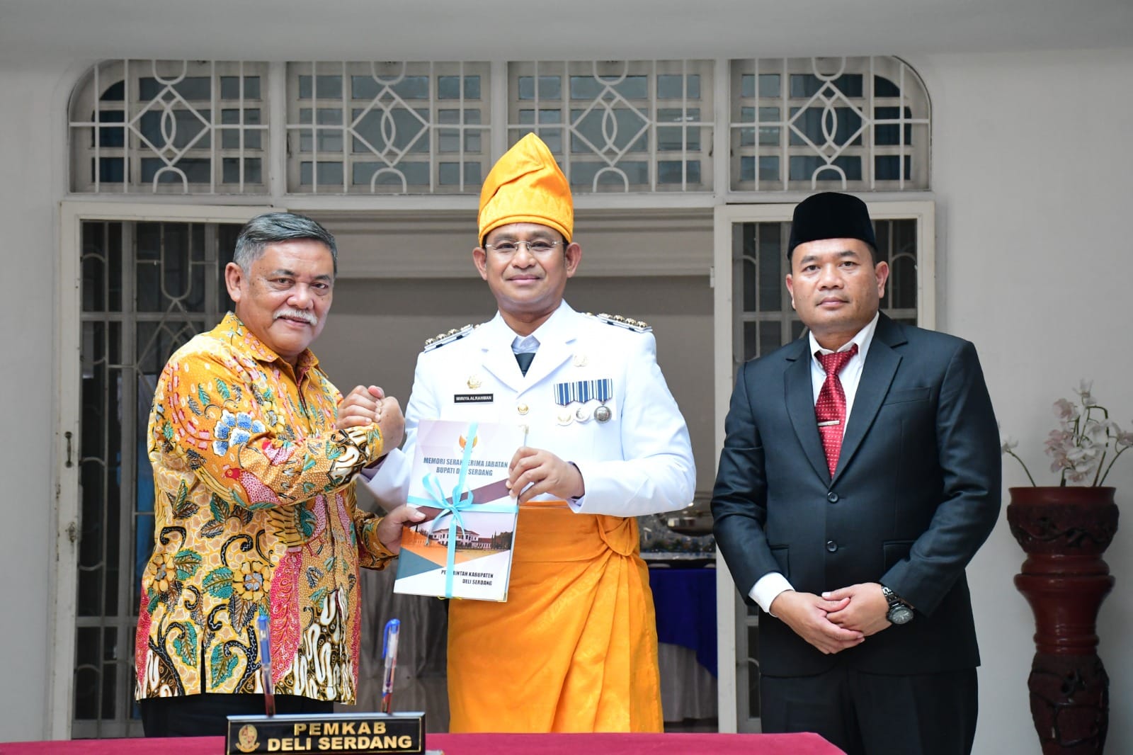 Pemkab DS Gelar Serah Terima Jabatan Bupati