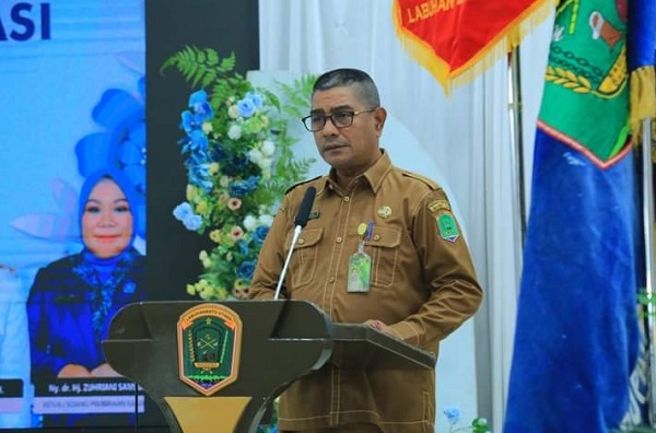 Bupati Buka Pelatihan SIM PKK Se-Kabupaten