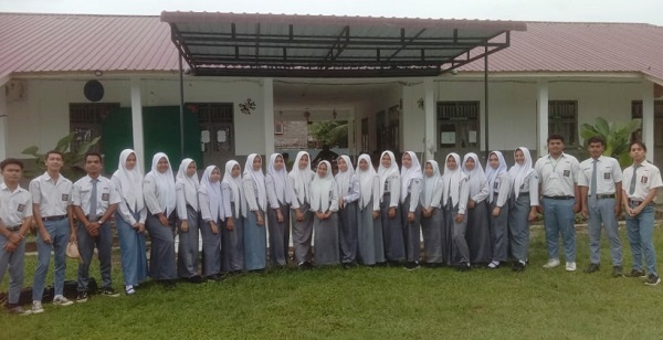 Siswa/siswi SMAN 1 Ulu Barumun Bangga Lulus SNBP